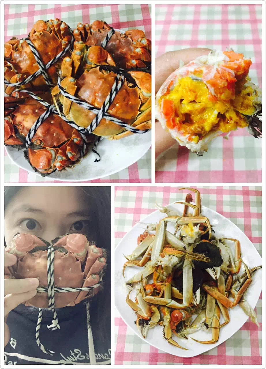 一款大闸蟹包装设计～（图ZMjg5OTU0Mzg0） - 商业插画 - 站酷设计师茆慧原创素材 - 站酷ZCOOL