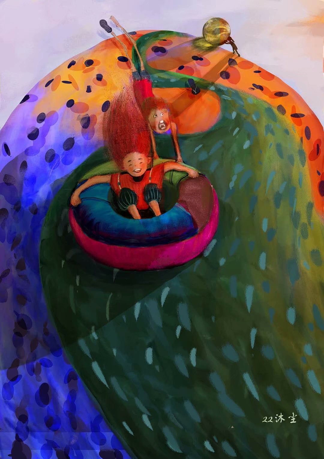 兒插系列（圖ZMjU2MzM5Mzgw） - 兒童插畫 - 站酷設(shè)計(jì)師演喬原創(chuàng)素材 - 站酷ZCOOL