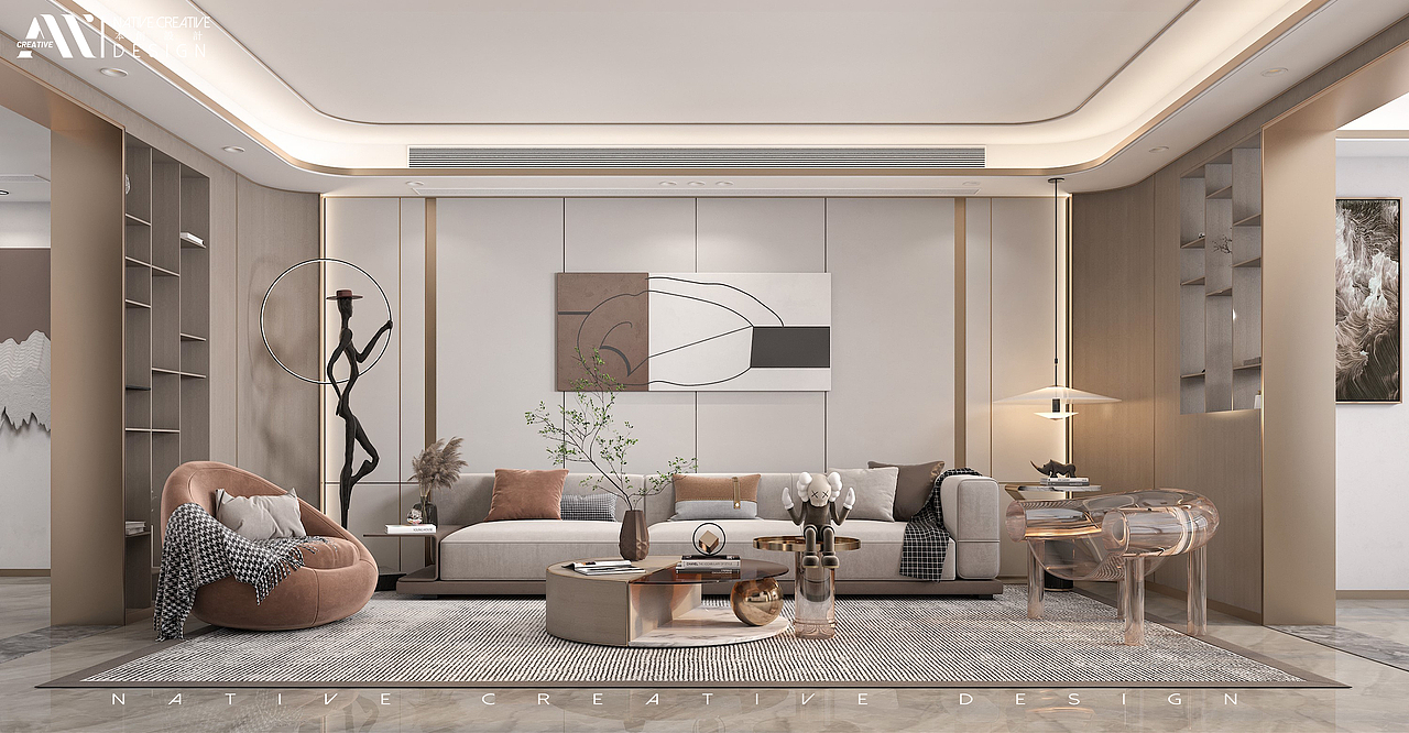 生活仪式感 | 现代风私宅（图ZMjc2OTI4OTky） - 家装设计 - 站酷设计师DesignM先生原创素材 - 站酷ZCOOL