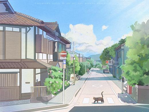 《一只猫的旅行·十字路口》