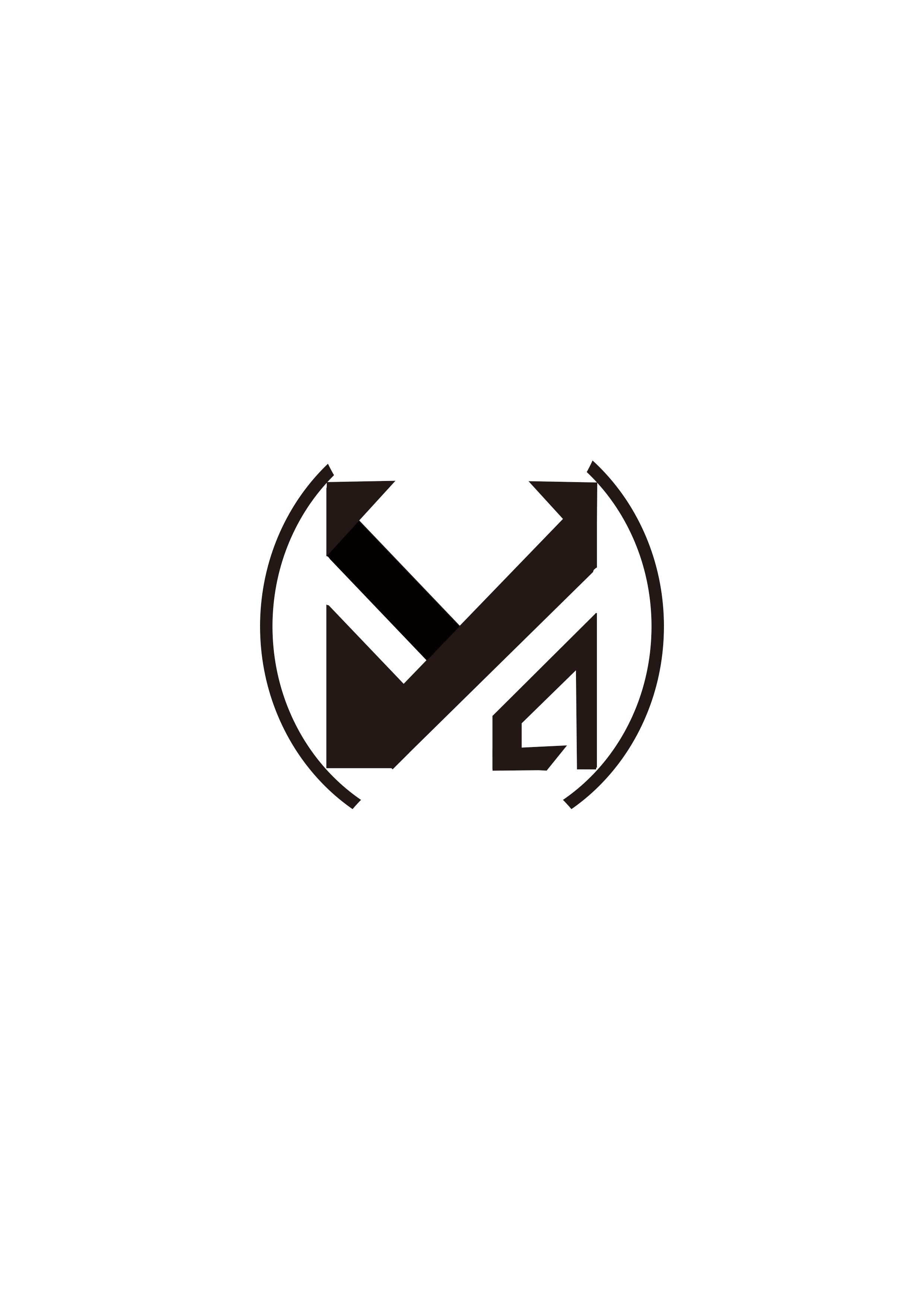 logo设计基础字母变形xy