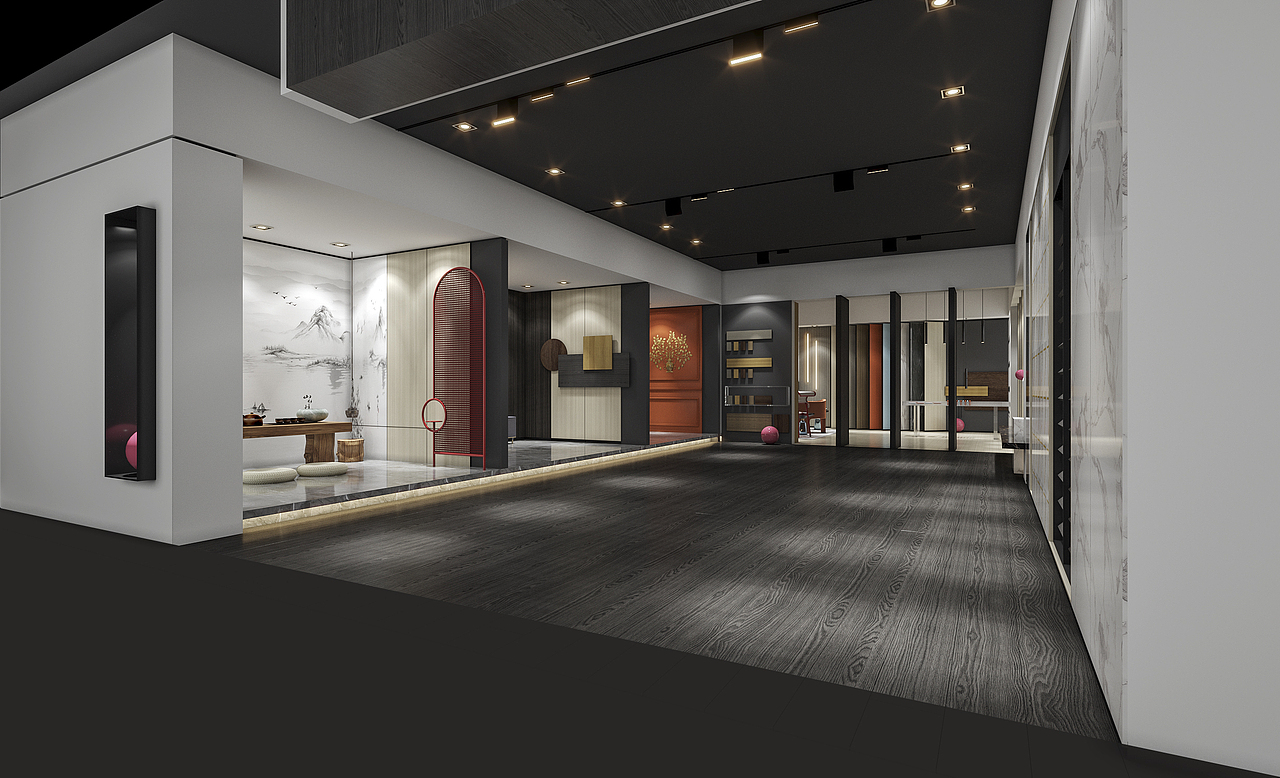 墙板展厅|空间|展陈设计|吖清yy_原创作品-站酷zcool