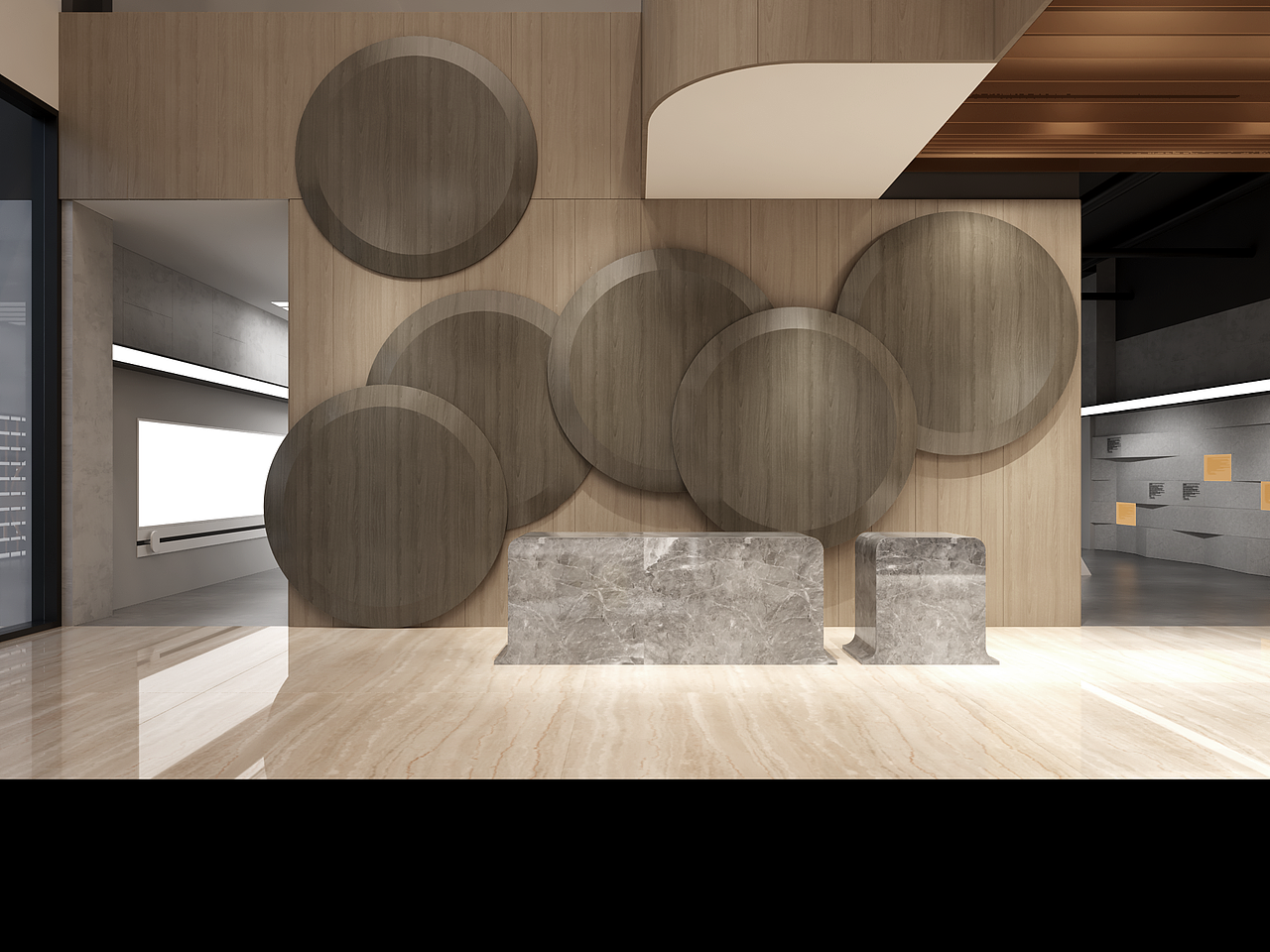 乡政府文化展厅设计