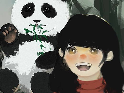 憨憨的大熊猫（个人主页-ZNjY2MTA0MDA=） - 其他 - 站酷设计师粉药水原创素材 - 站酷ZCOOL