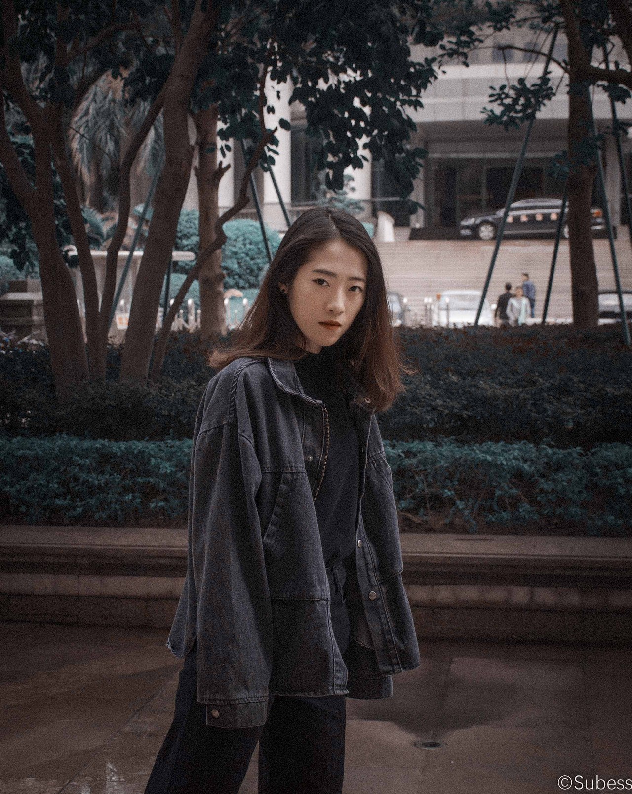 街拍冷酷高冷范