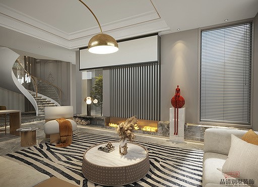 常州别墅装饰|500㎡法式轻奢--轻奢有度 浪漫刚好