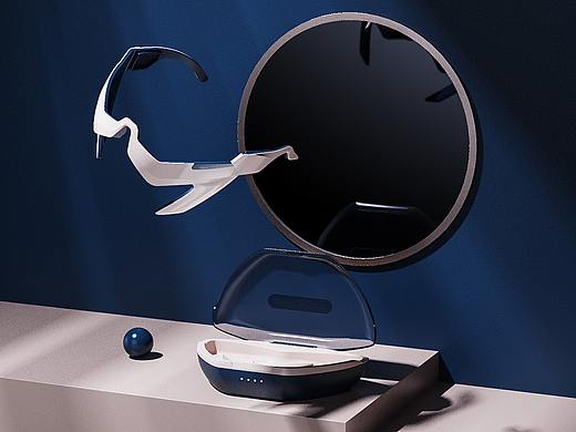 【大良造物設(shè)計】智能眼部美容儀（個人主頁-ZNTUxMzMwMzI=） - 生活用品 - 站酷設(shè)計師大良造物原創(chuàng)素材 - 站酷ZCOOL