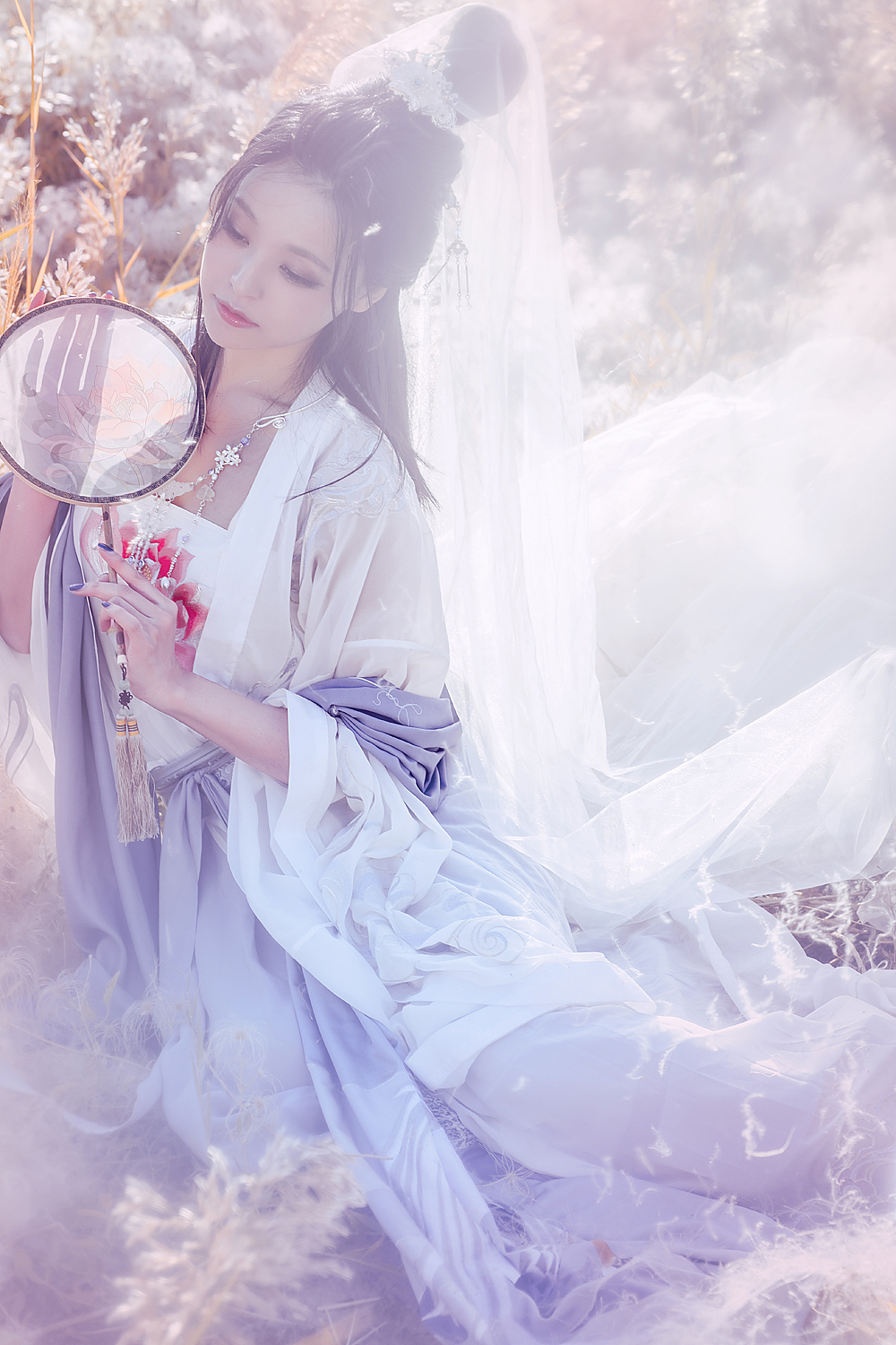 鹤影天青（图ZMTI3NDM3NjQw） - 人像摄影 - 站酷设计师七味zoe原创素材 - 站酷ZCOOL