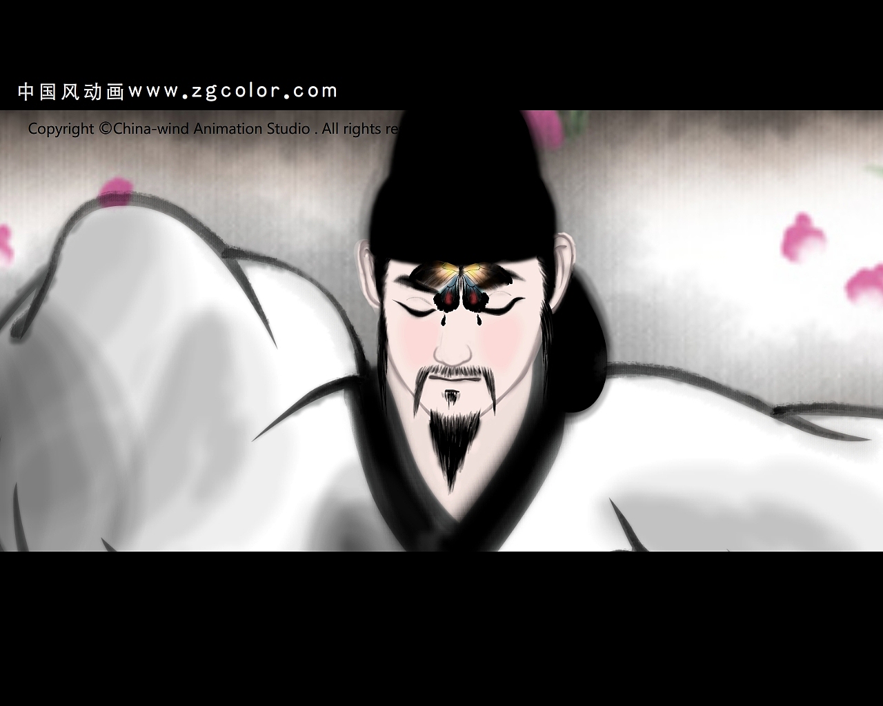 水墨动画-桃花仙（图ZMjU5NDM3Njg0） - 动画片 - 站酷设计师中国风动画原创素材 - 站酷ZCOOL