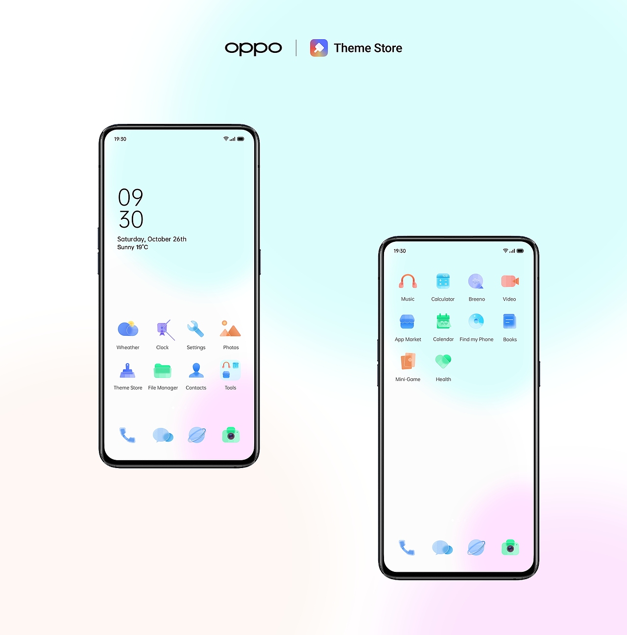 OPPO主题设计大赛——七彩玻璃（图ZMjQwNTk2NTA0） - 主题/皮肤 - 站酷设计师y_kang原创素材 - 站酷ZCOOL