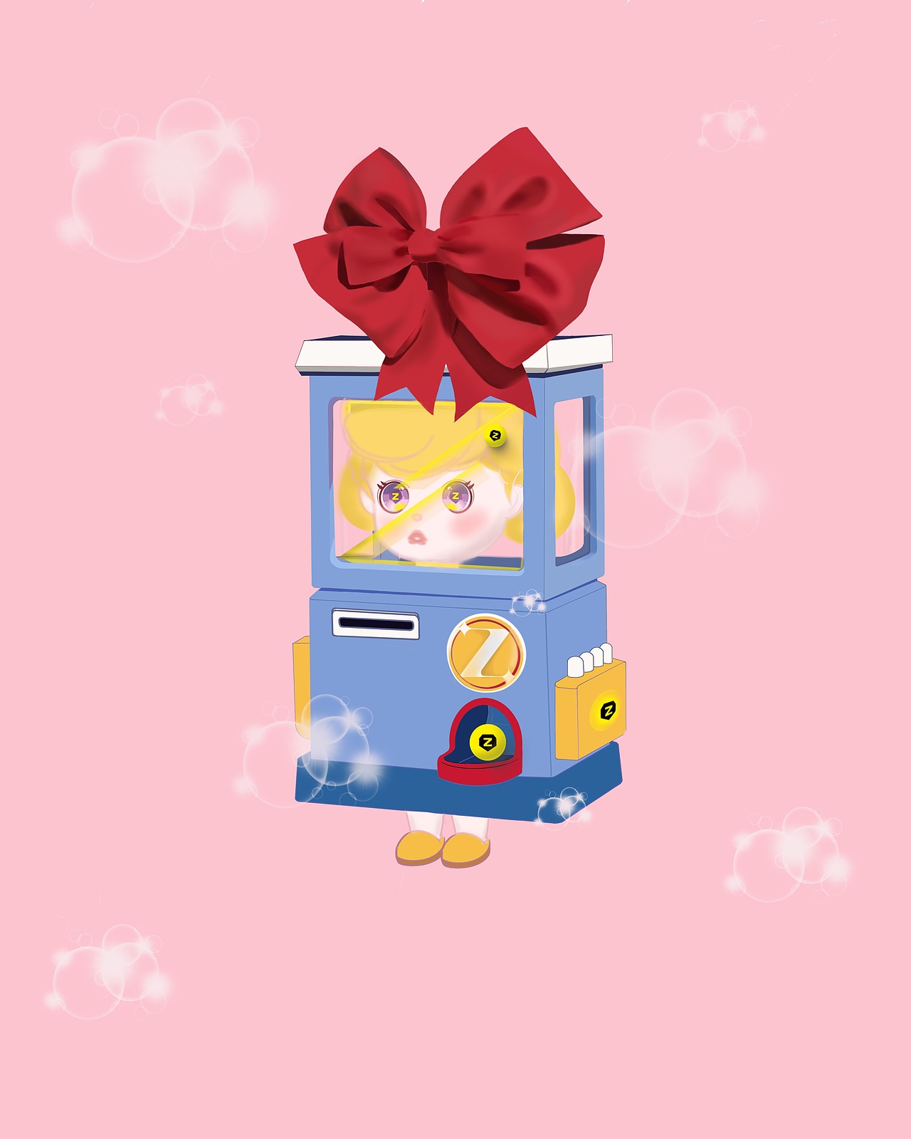 ZOE妞妞机（图ZMjU0ODgyODMy） - IP形象 - 站酷设计师画调调的ZHAOZHAO原创素材 - 站酷ZCOOL