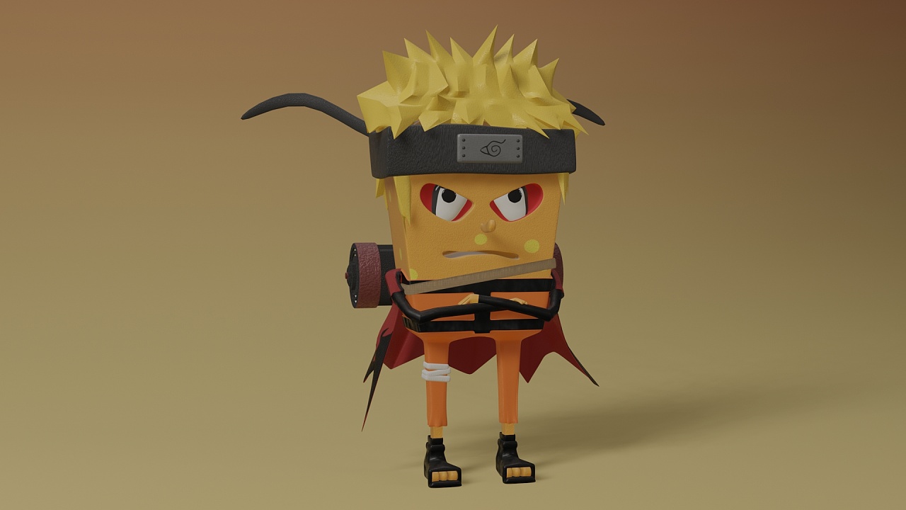 海绵宝宝鸣人梦幻联动