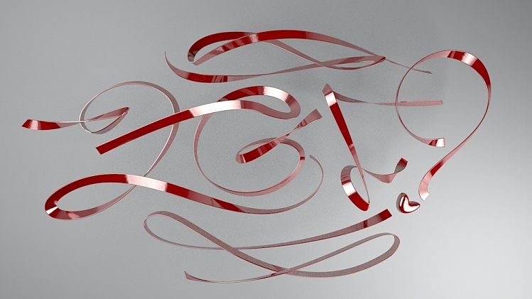 立体字2019字体设计