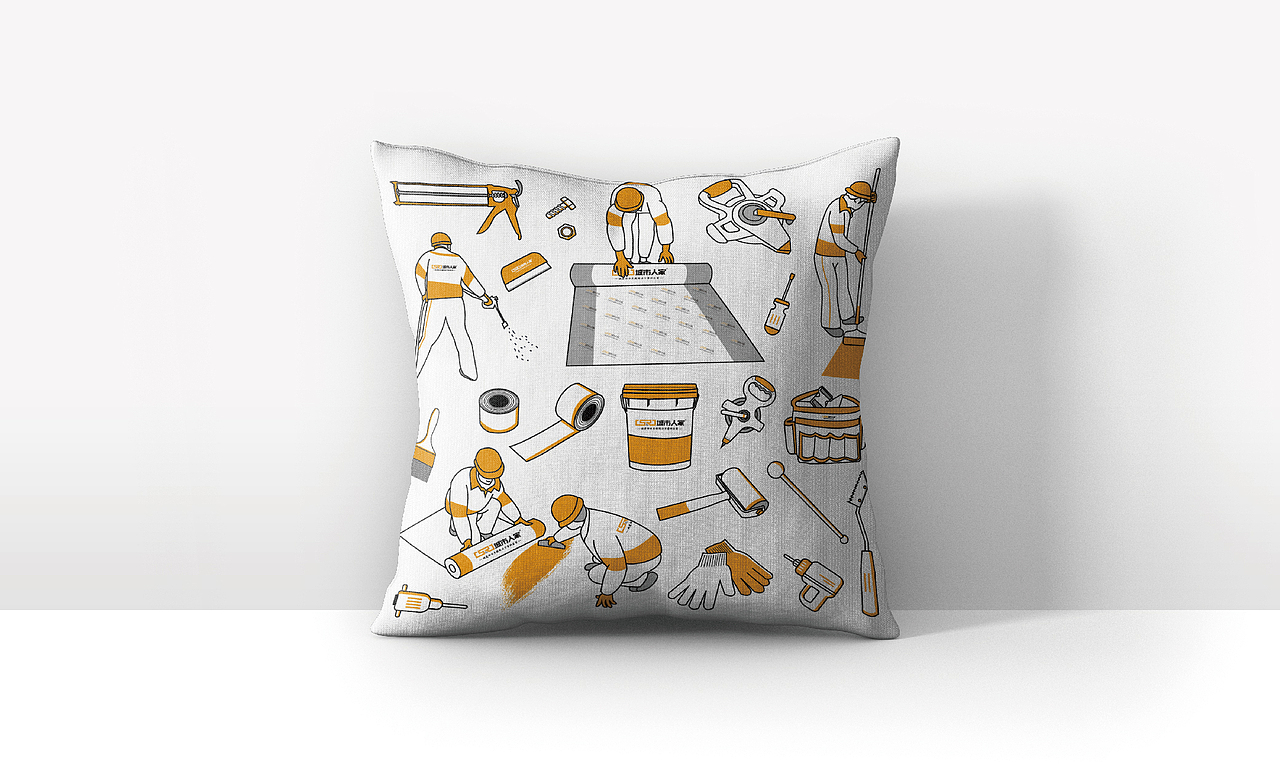 城市人家防水VI设计（图ZMjMyNTcyNDI0） - 品牌 - 站酷设计师水之翼策划原创素材 - 站酷ZCOOL