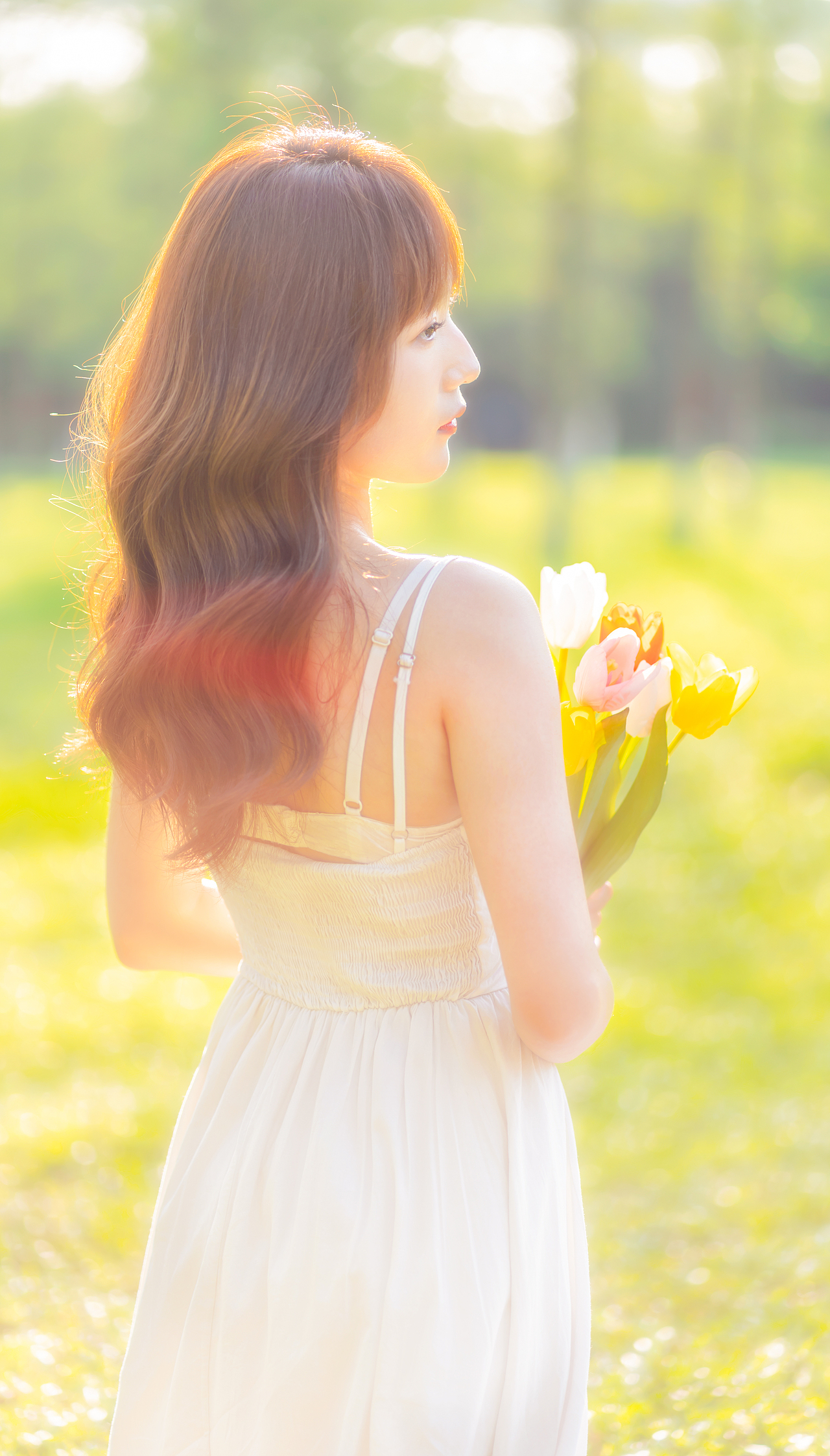 花落深眸,碎满夕阳