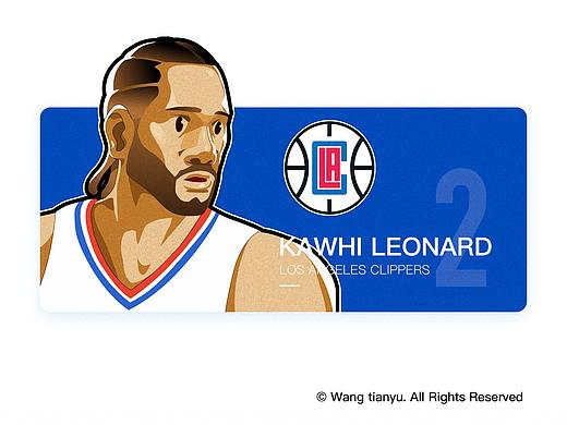 Kawhi Leonard NBA los angeles clippers