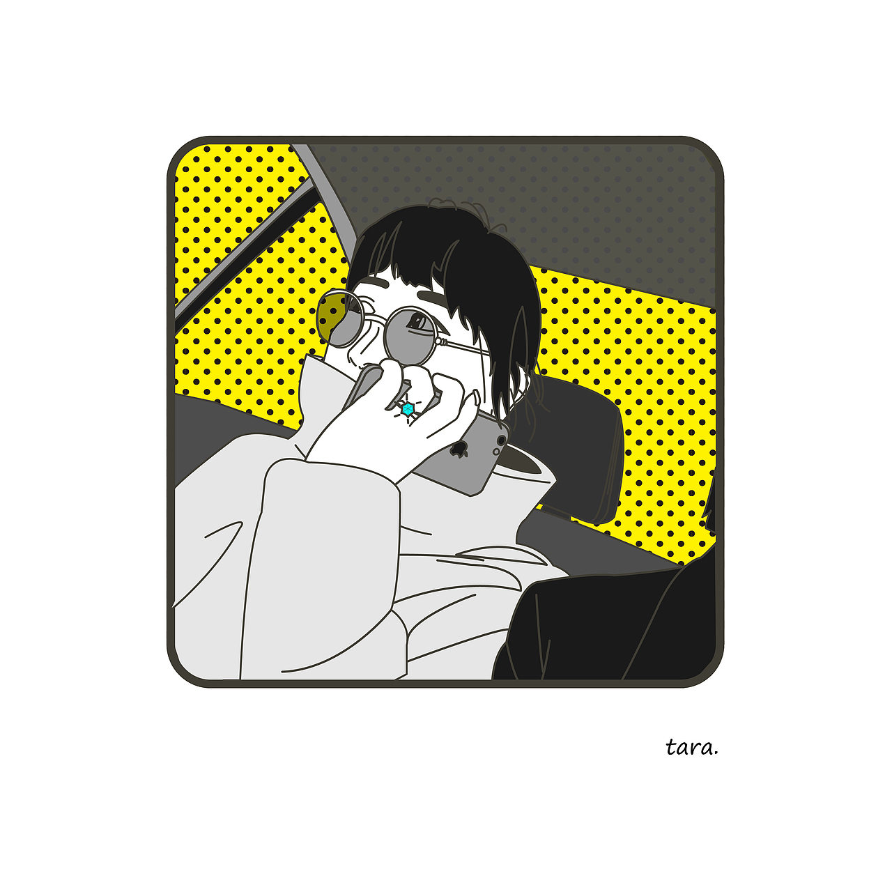 插画 关于喜欢的人 画的一系列人物插画（图ZNzgwMTc0MDQ=） - 其他平面 - 站酷设计师会画画的火柴原创素材 - 站酷ZCOOL