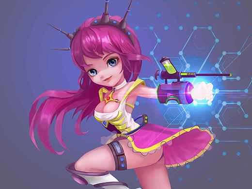 摸鱼（个人主页-ZMzQ3OTcwNjQ=） - 游戏原画 - 站酷设计师怎怎曾原创素材 - 站酷ZCOOL