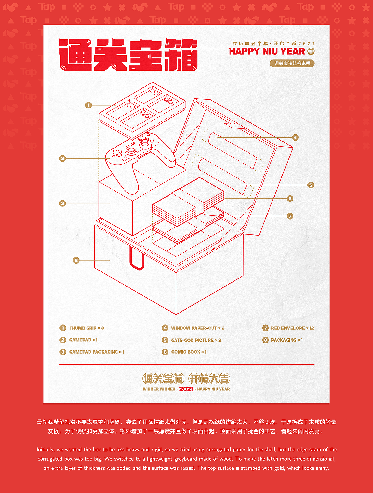2021 New Year Gift Box 新年礼盒设计