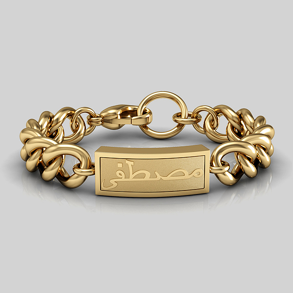 伊斯兰教316钛钢手链