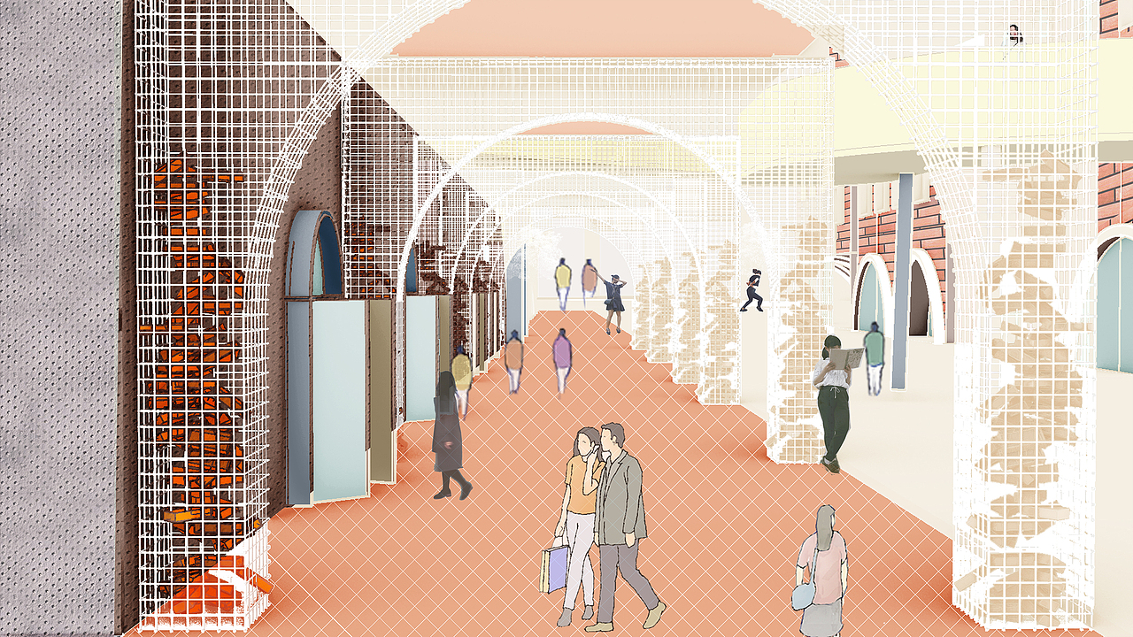 建筑毕设-青岛路历史街区改造-生命回环（图ZMjE4MzM4NTcy） - 建筑设计 - 站酷设计师蕙鹅原创素材 - 站酷ZCOOL