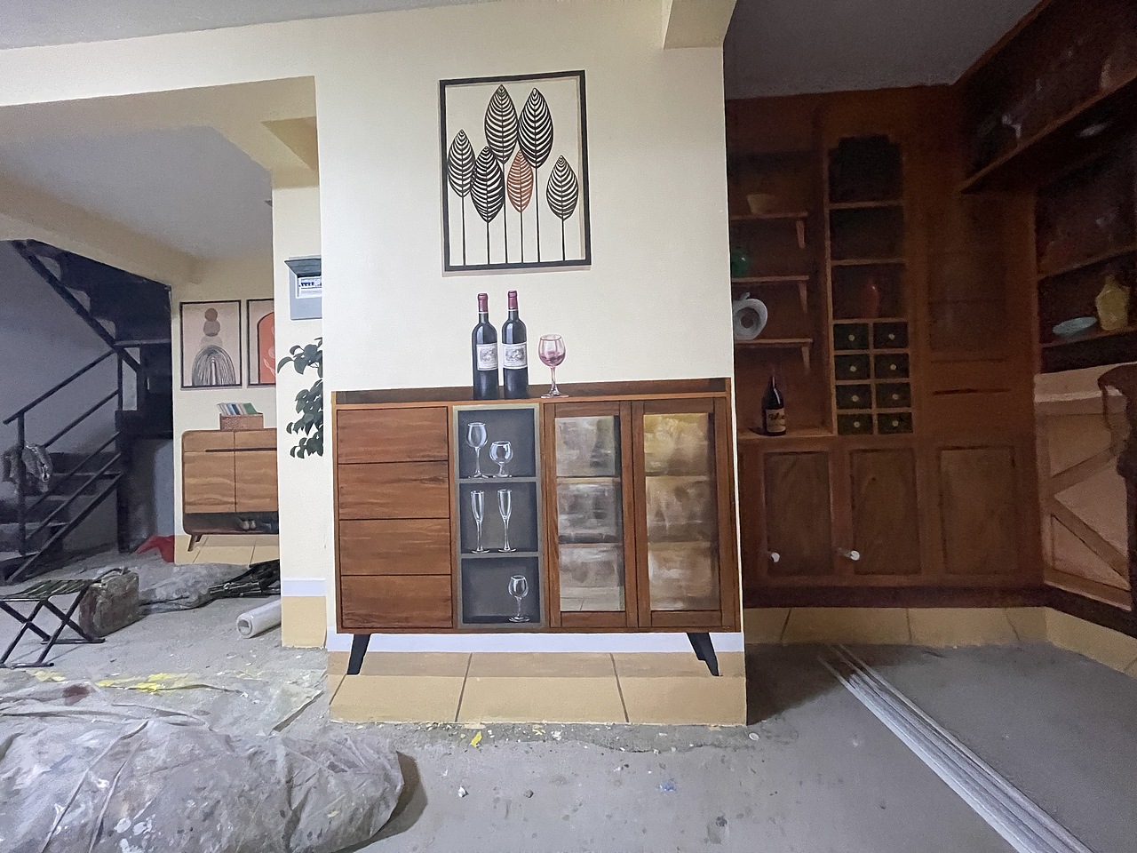 楼盘样板间彩绘