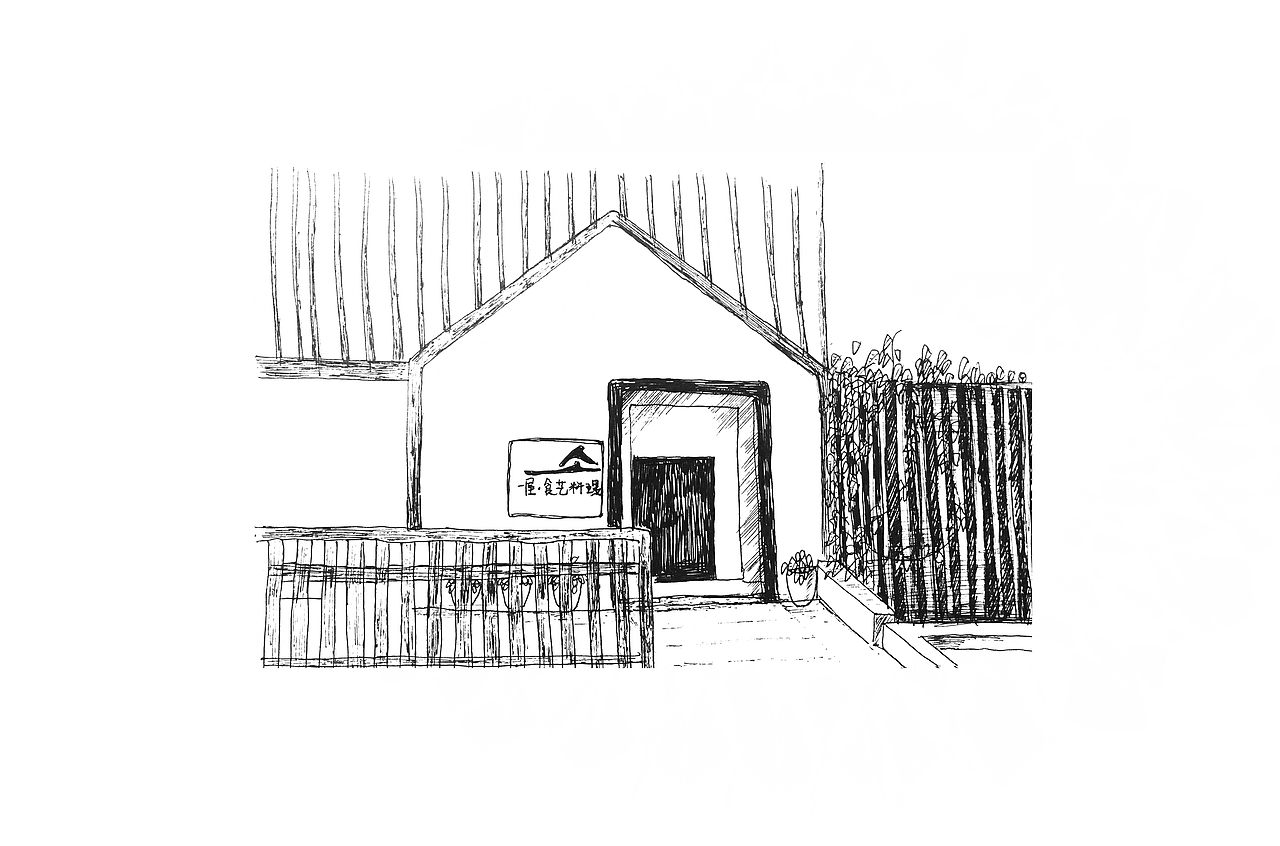 手绘店铺（图ZNjA3NTk2NjA=） - 商业插画 - 站酷设计师liuyiyi520原创素材 - 站酷ZCOOL