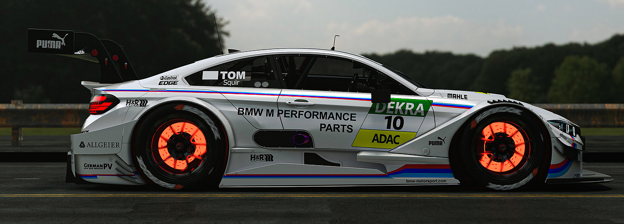 宝马M4 DTM赛车渲染（图ZMjMwNTk1NDA4） - 机械/交通 - 站酷设计师ETAlone原创素材 - 站酷ZCOOL