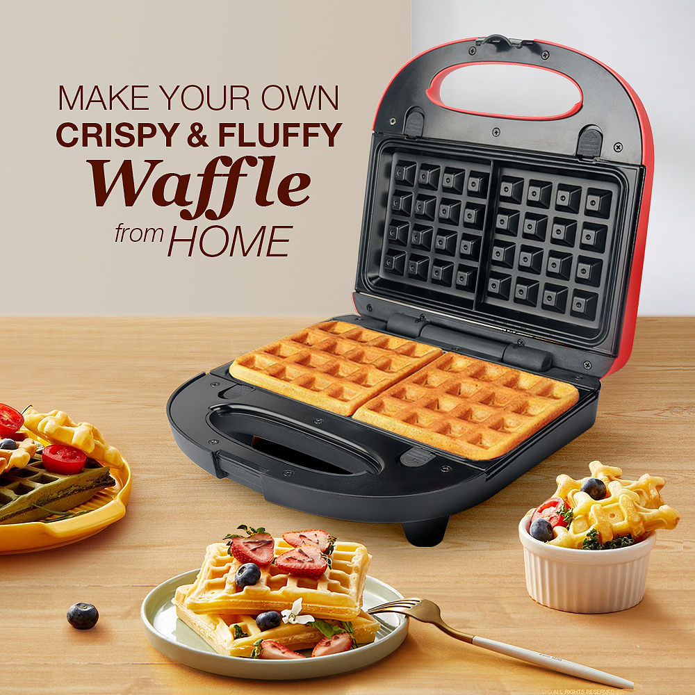 亚马逊华夫饼机广告图（图ZMjgwNTY5ODA4） - 电商 - 站酷设计师CandyPang原创素材 - 站酷ZCOOL