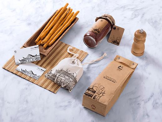 大学期间做的品牌包装~