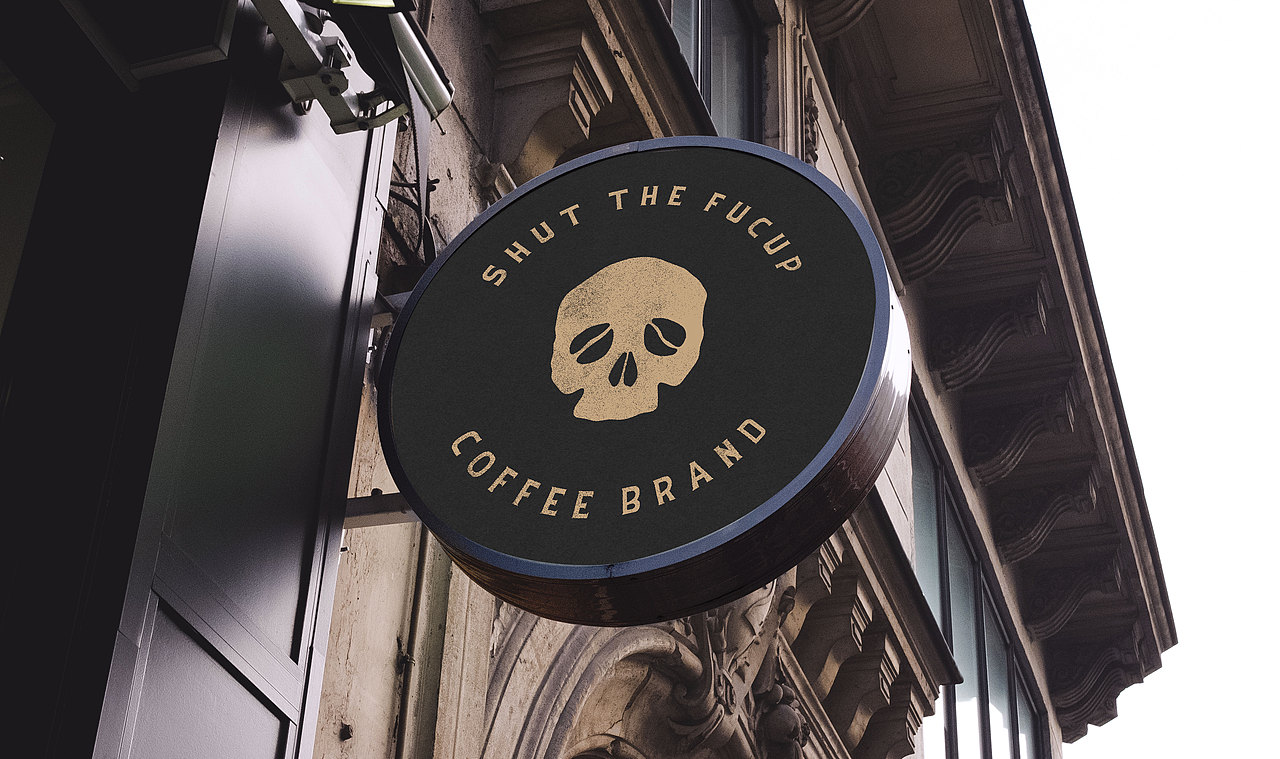 Shut The FuCup Coffee Rebrand（图ZMjA1MzU0ODU2） - 包装 - 站酷设计师徐尔罄原创素材 - 站酷ZCOOL