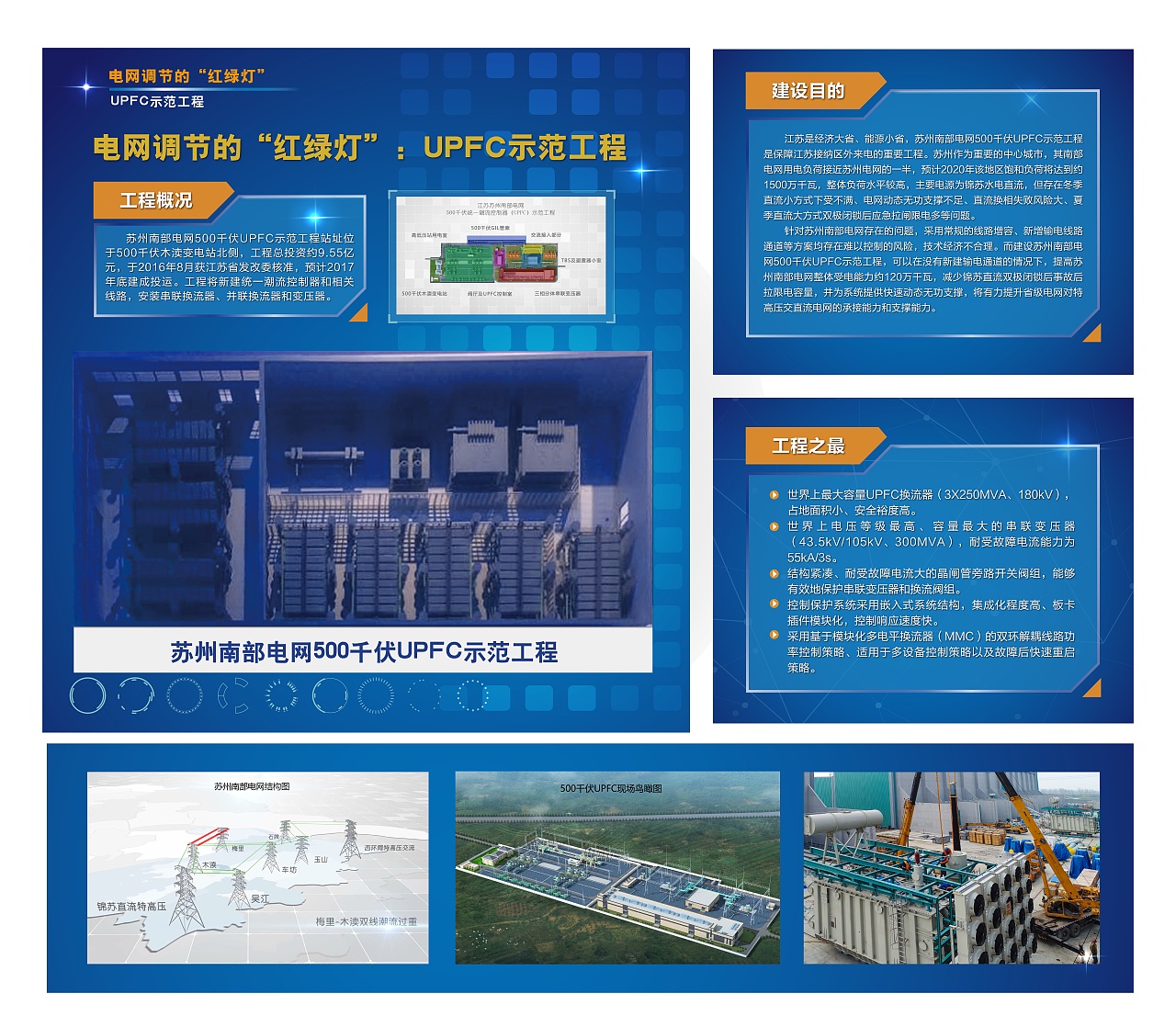 江苏特高压科技展厅整体文化打造