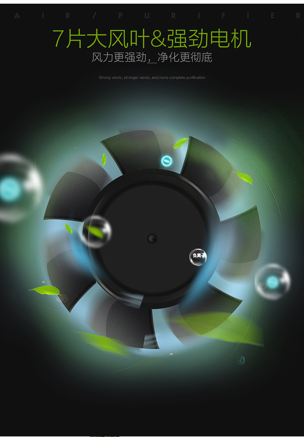 天猫淘宝京东车载空气净化器详情页描述页