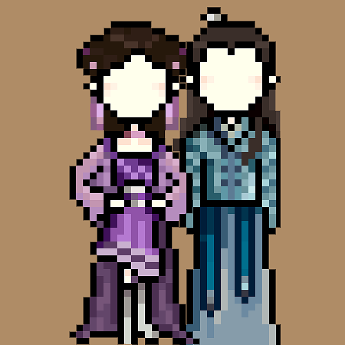 刁蛮公主像素画