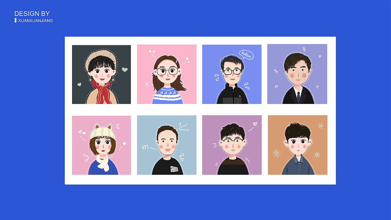上半年插画作品集（图ZMTcyNTEwMTg4） - 艺术插画 - 站酷设计师柚子茶WXY原创素材 - 站酷ZCOOL