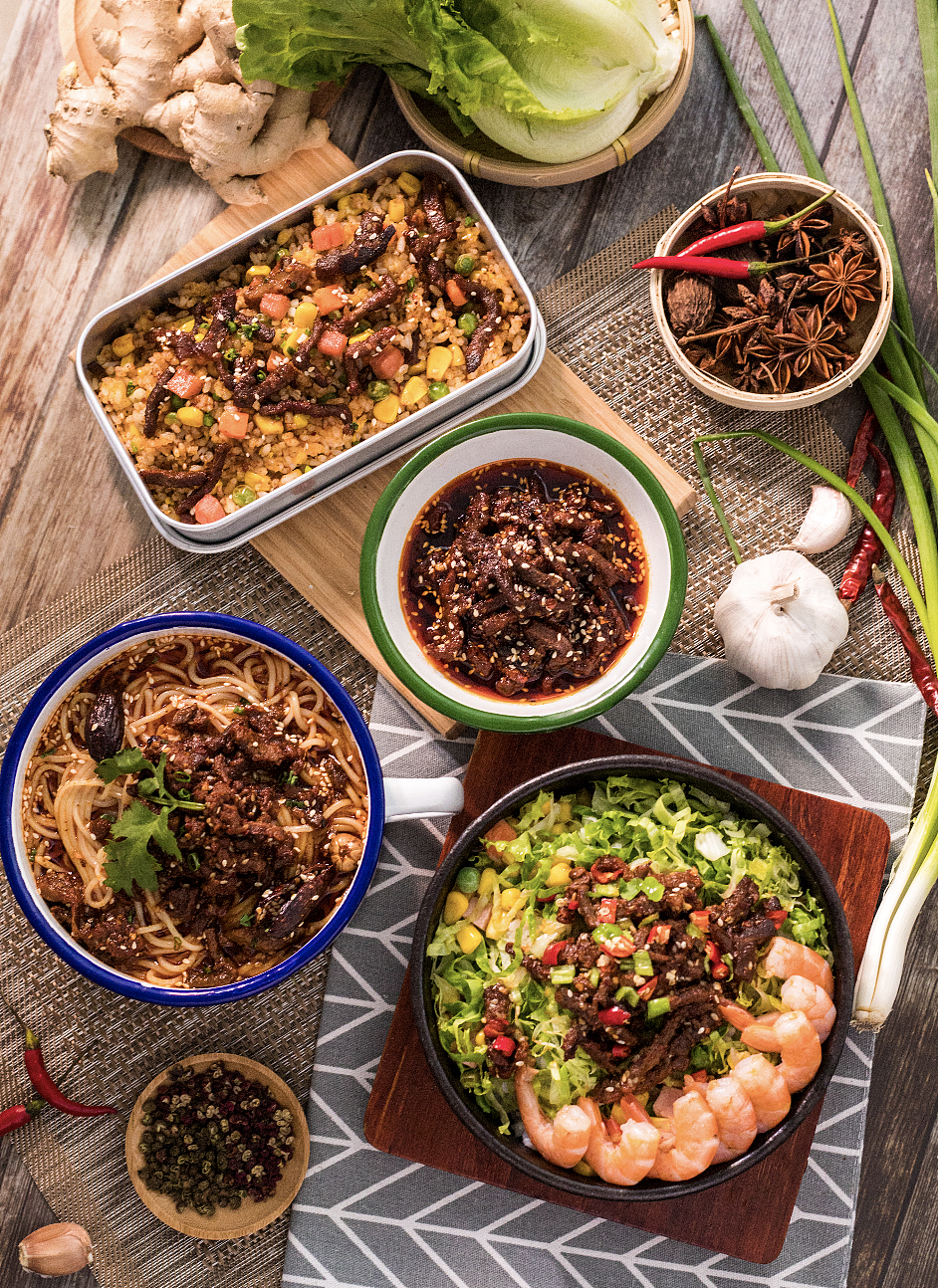 无厨新品小碗菜系列拍摄