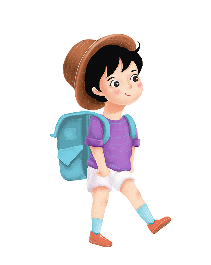 人物形象;性格特征:独自勇敢