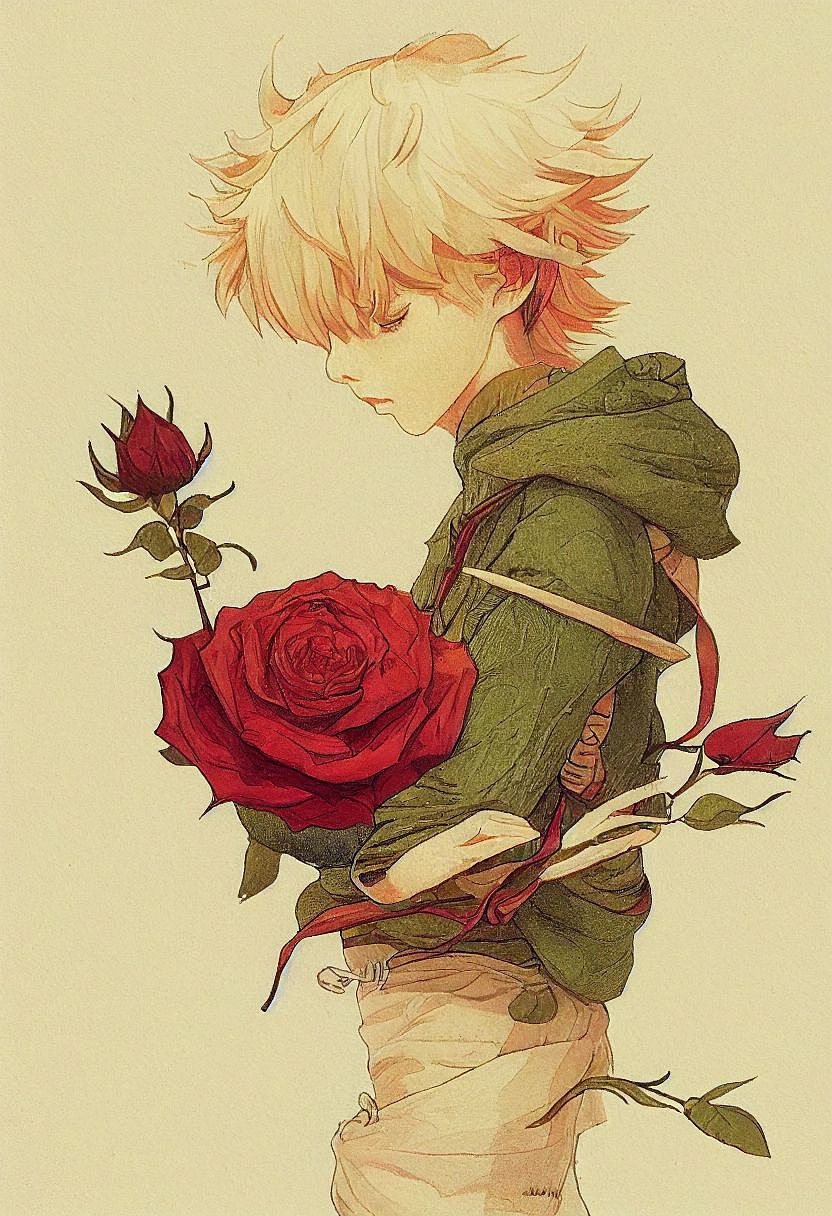 小王子和他的玫瑰花