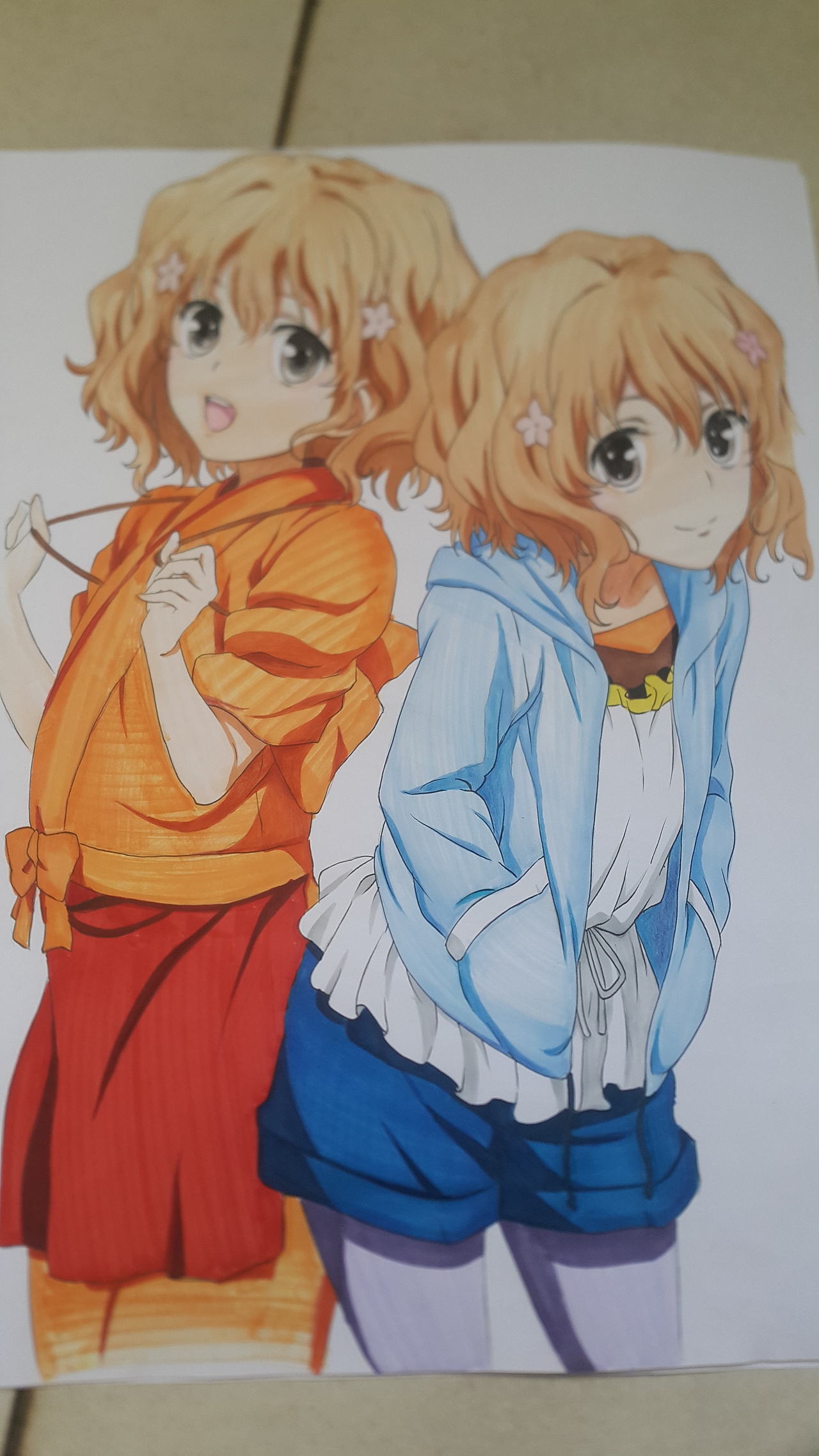 花开物语 临摹（图ZMTM4MDIzNTYw） - 单幅漫画 - 站酷设计师琑向披靡原创素材 - 站酷ZCOOL