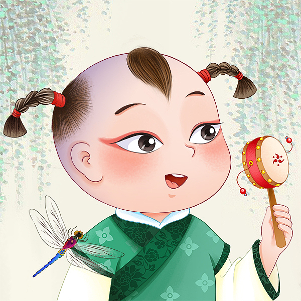 六一快乐-换装游戏——古风儿童类001