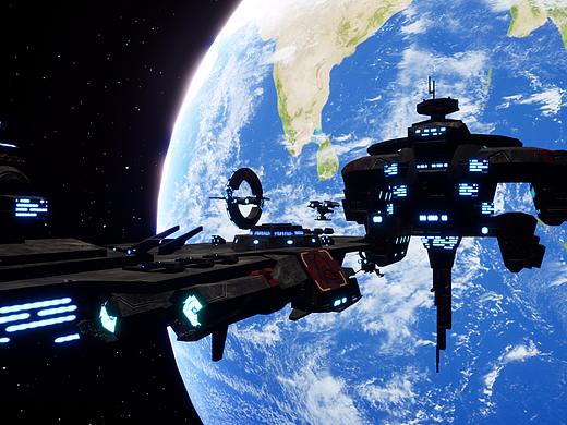 UE4太空?qǐng)鼍埃▊€(gè)人主頁(yè)-ZNDcyMDg5MjA=） - 動(dòng)畫(huà)/影視 - 站酷設(shè)計(jì)師Jyugo丿暗原創(chuàng)素材 - 站酷ZCOOL