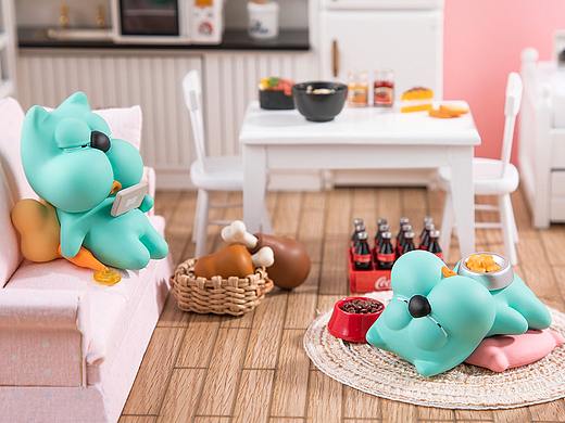 盲盒拍摄——《BUBU》慵懒河马潮玩公仔