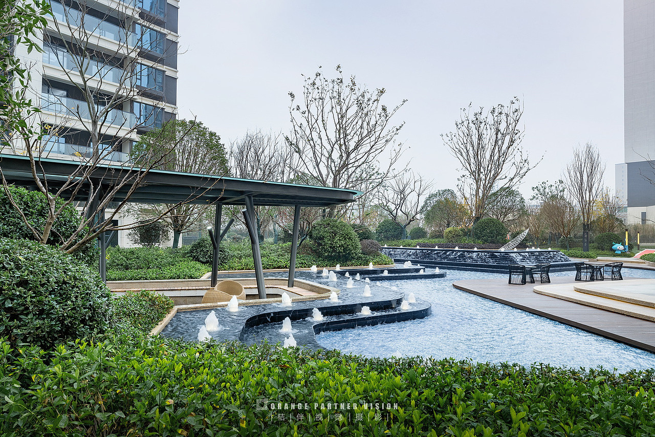 景观摄影:南昌龙湖·春江郦城 (大区)/桔伴视觉