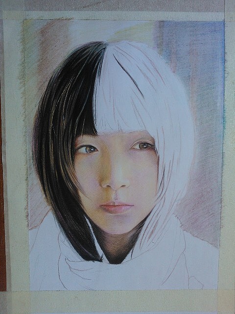 彩铅女孩（图ZMTgxOTI4NjQ=） - 绘画 - 站酷设计师特浓冰美式无糖原创素材 - 站酷ZCOOL