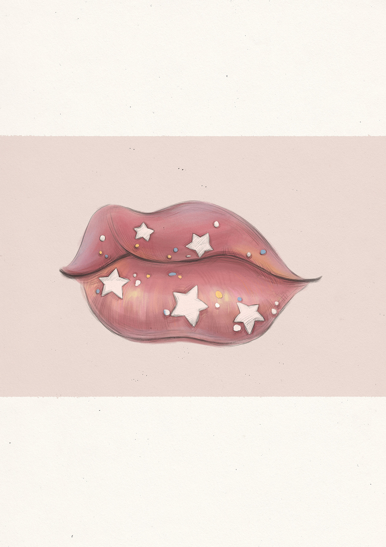 少女心 - 胶带3(封面插画)