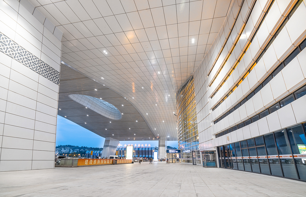 徐州东站高铁站的盛世美颜（图ZMjY0MTc2Njg4） - 风光摄影 - 站酷设计师墨白MoBoo原创素材 - 站酷ZCOOL