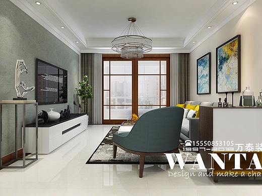 泰安长城一品 | 130㎡ 现代风格 装修效果图