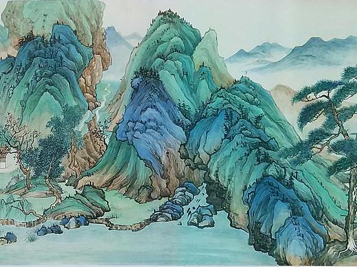 青绿山水