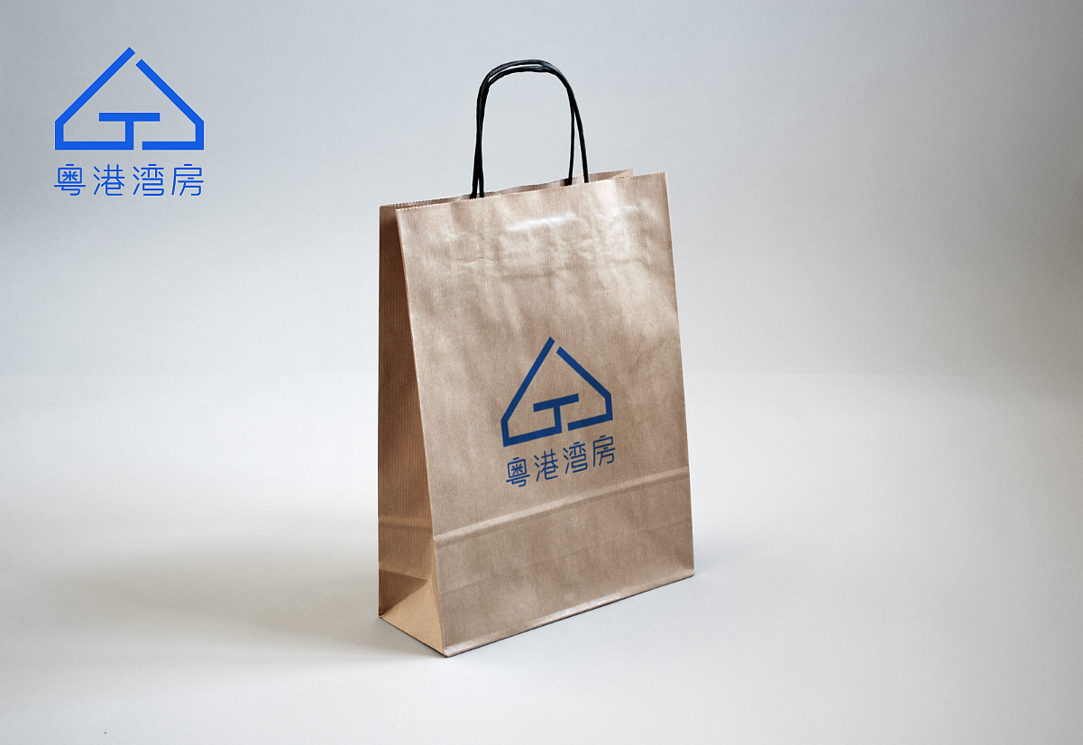 粤港湾房LOGO设计（图ZMTc5NTY0MTA4） - Logo - 站酷设计师大江东去流山河原创素材 - 站酷ZCOOL