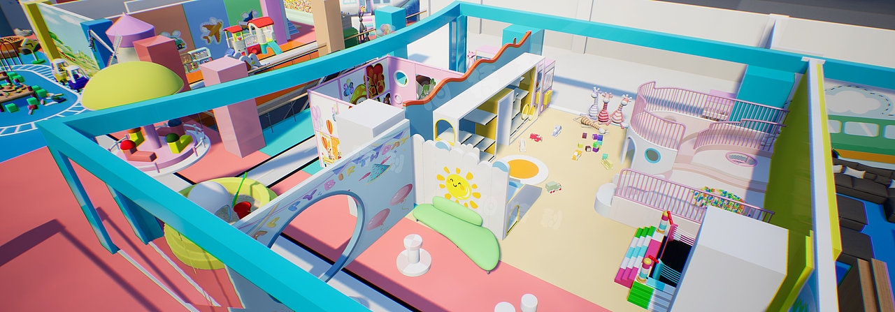 淘气堡作品图片（图ZMTkxMTkxOTE2） - 建筑/空间 - 站酷设计师匠人一心原创素材 - 站酷ZCOOL